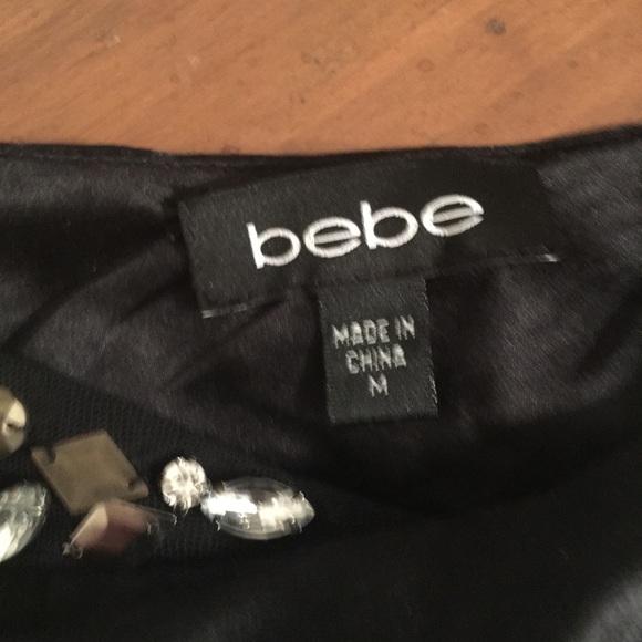 Black Bebe Top. - Picture 5 of 6